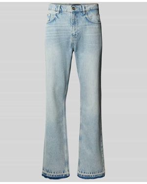 EightyFive Jeans mit 5-Pocket-Design - Blau
