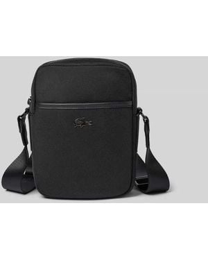 Lacoste Umhängetasche mit Logo-Detail - Schwarz