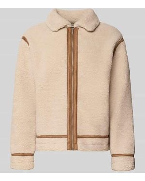 Mcneal Fleecejacke aus Teddyfell - Natur
