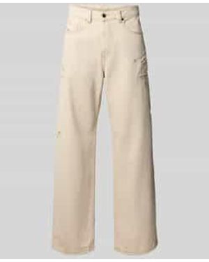 DIESEL Baggy Jeans - Naturel