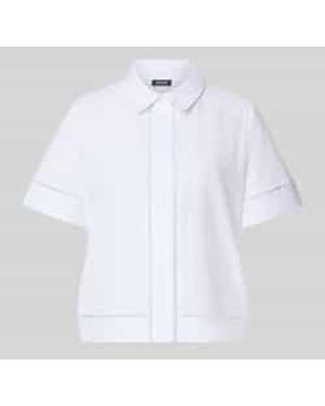 Joop! Blouses Korte Mouw - Wit