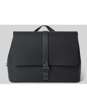 Gaston Luga Crossbody Bag mit Tragehenkel - Schwarz