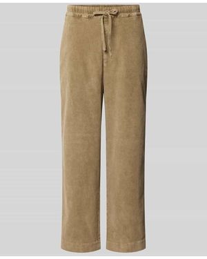 Officine Generale Cordhose mit Stretch-Anteil - Natur