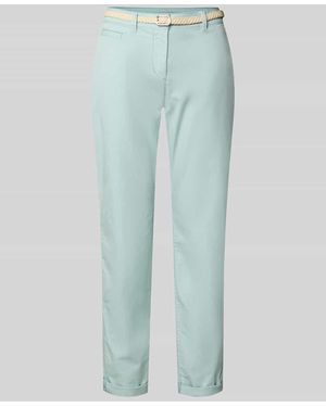 Tom Tailor Slim Fit Chino aus Baumwoll-Mix - Blau