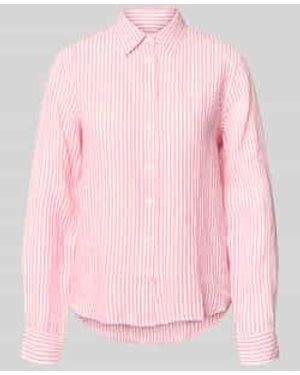 GANT Blouses Lange Mouw - Roze