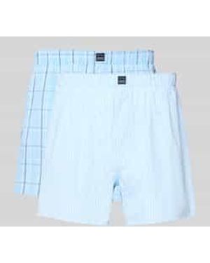 Christian Berg Men Boxershorts Met Elastische Band - Blauw