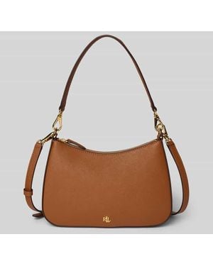 Ralph Lauren Handtasche mit Label-Detail Modell 'DANNI' - Braun