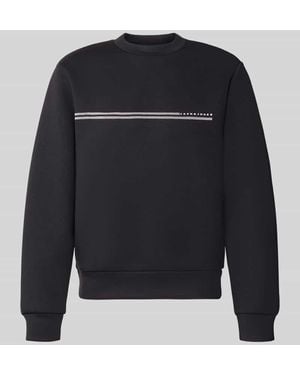 Jack & Jones Relaxed Fit Sweatshirt mit Viskose-Anteil Modell 'Fusion' - Blau