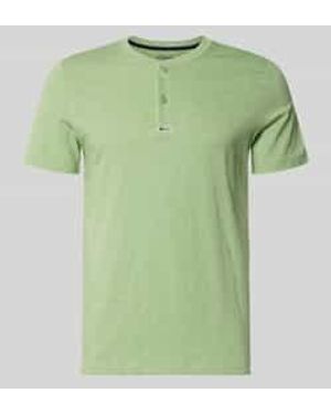 S.oliver Regular Fit T-Shirt Van Puur Katoen - Groen
