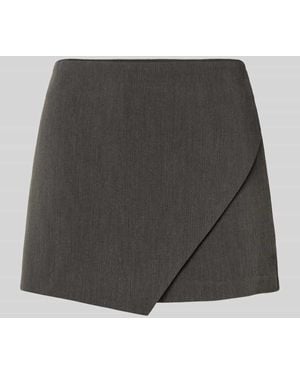 ONLY Regular Fit Skort mit Viskose-Mix Modell 'MIST-YASMINE' - Grau