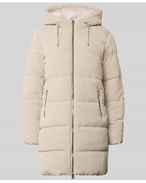 ONLY Steppmantel mit Kapuze Modell 'ONLDOLLY' - Natur