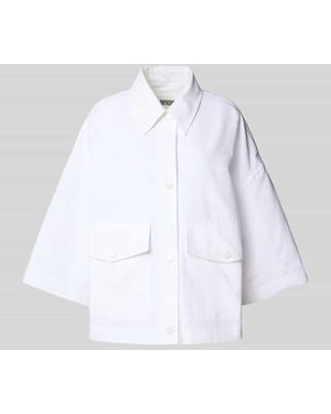 DRYKORN Blazer Mit Aufgesetzten Pattentaschen Modell 'Ans' - Weiß