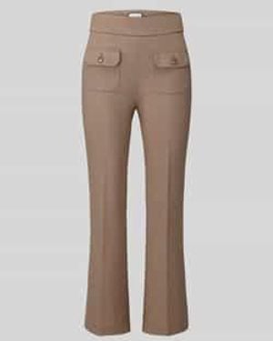 Seductive Flared Broeken - Naturel
