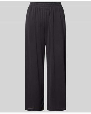 ONLY Regular Fit Culotte aus Viskose-Mix Modell 'HANNAH' - Blau