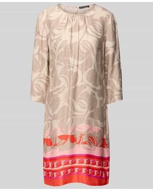Betty Barclay Knielanges Kleid mit 3/4-Arm - Grau