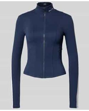 P.E Nation Jack Met Opstaande Kraag En Ritssluiting, Model 'Highgate' - Blauw