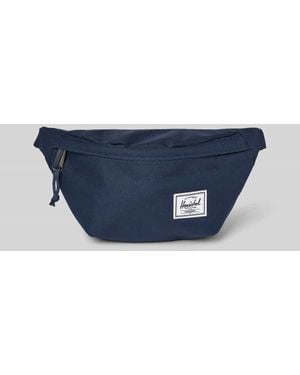 Herschel Supply Co. Bauchtasche mit Label-Patch Modell ' ClassicTM' - Blau