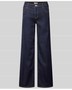 Soya Concept Wide Fit Jeans im 5-Pocket-Design Modell 'Kimberly' - Blau