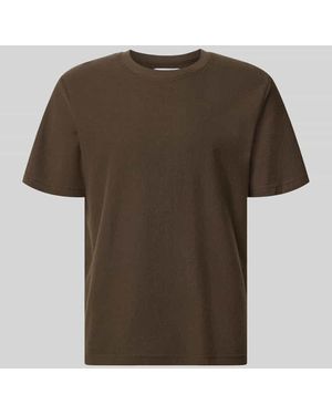 Samsøe & Samsøe T-Shirt mit Rundhalsausschnitt Modell 'ODIN' - Grün