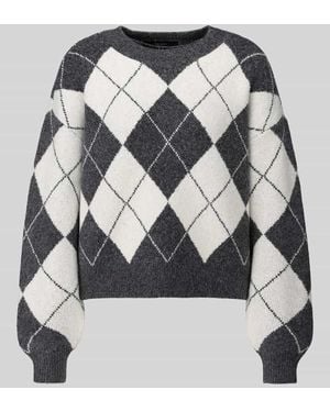 Vero Moda Pullover mit Rundhalsausschnitt - Grau