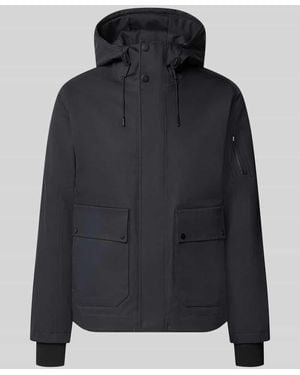 G Lab Jacke mit Kapuze Modell 'EDGE' - Schwarz