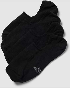 S.oliver Füßlinge Mit Stretch-Anteil Im 4Er-Pack - Schwarz