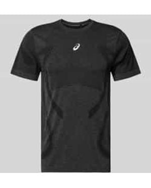 Asics Sport T-Shirts - Zwart