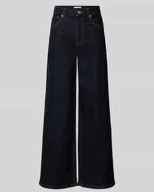 Tommy Hilfiger Wide Leg Jeans Van Katoenmix - Blauw