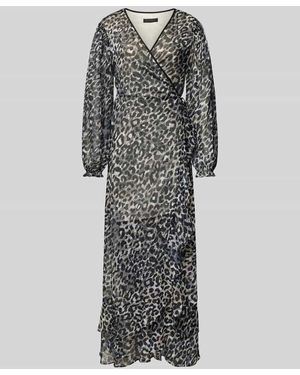 Guess Maxikleid in Wickel-Optik Modell 'FELISIA' - Grau