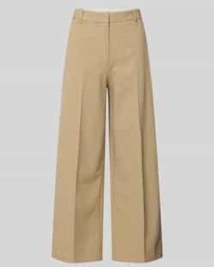 Tommy Hilfiger Tapered Fit Chino Met Steekzakken - Naturel