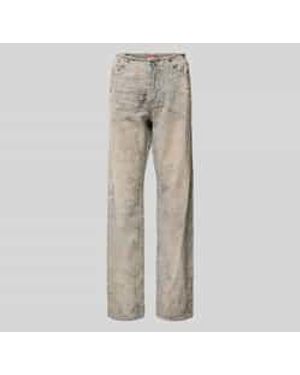 DIESEL Straight Fit Jeans - Wit