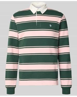 Review Regular Fit Sweatshirt aus Baumwoll-Mix - Grün