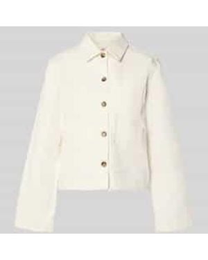 SELECTED Relaxed Fit Jeansjack Van Mix Van Biologisch Katoen Model 'Hotel Amour' - Naturel