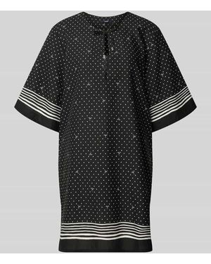 Joop! Minikleid mit Schlüssellochausschnitt Modell 'Brismar' - Schwarz