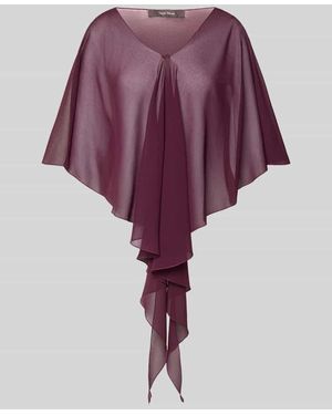 Vera Mont Stola aus Chiffon - Lila