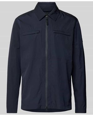ALPHATAURI Jacke mit Zweiwege-Reißverschluss Modell 'OLUM' - Blau