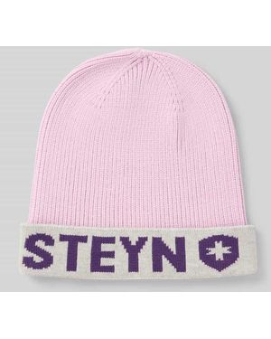Wellensteyn Strickmütze Aus Viskose-Mix Modell 'Konith' - Pink