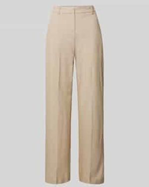 B.Young Stoffen Broek Met Franse Steekzakken - Naturel