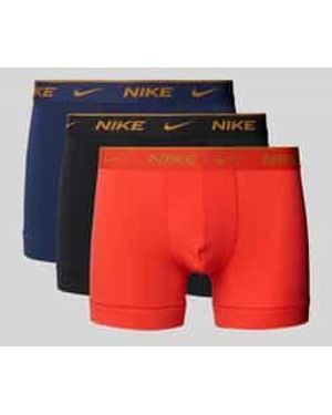 Nike Boxershort Met Elastische Band Met Logo - Rood