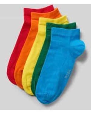 Mcneal Sneakersokken Van Katoenmix - Blauw