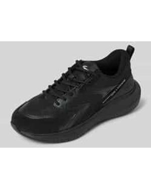 Lacoste Sneakers Met Labelprint - Zwart