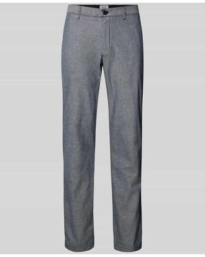 Joop! Modern Fit Chino Mit Gürtelschlaufen Modell 'Matthew' - Grau