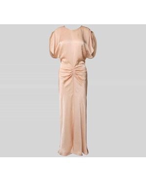 Victoria Beckham Abendkleid aus Viskose-Mix - Weiß