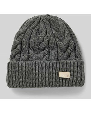 Barts Beanie mit breitem Umschlag Modell 'Zirani' - Grau