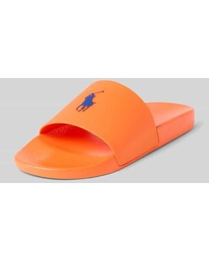 Polo Ralph Lauren Sandalette mit Label-Detail - Orange