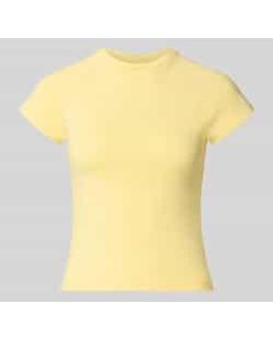 Noisy May T-Shirts - Geel