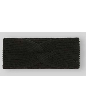 Calvin Klein Stirnband aus Woll-Mix - Schwarz