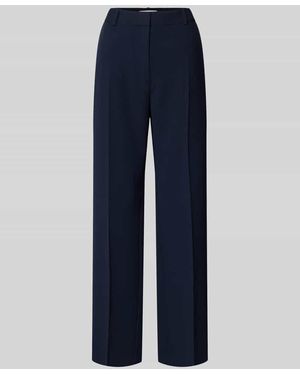 Samsøe & Samsøe Hose mit Bügelfalten Modell 'LARA' - Blau