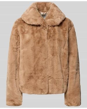 Guess Jacke aus Kunstfell Modell 'NEW SOPHY' - Braun