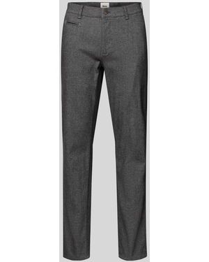 Brax Hose mit Gesäßtaschen Modell 'Fabio' - Grau
